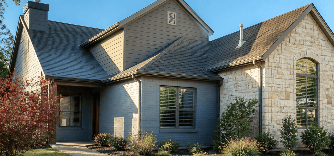 Does Cool Paint Really Work? Checklist Before You Decide 1 Cool paint applied to a Texas home exterior in Euless during warm fall weather