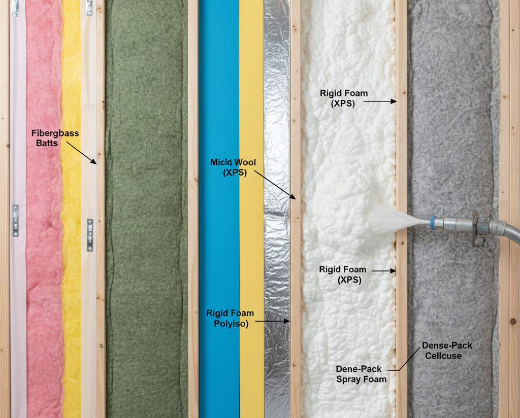 Best Wall Insulation Types